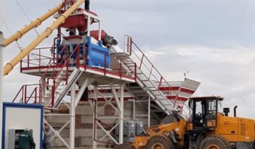 Russia: GCP 100 CT Compact Concrete Mixing Plant has been delivered
