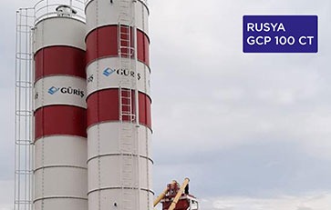 Rusya: Kompakt Beton Santrali Kurulumu Tamamlandı - GCP 100 CT
